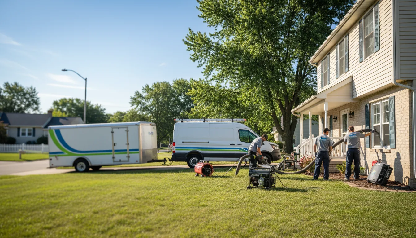 Flooded Basement Restoration And Cleanup With Repair in Edison, NE near me